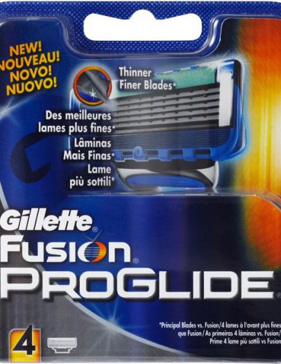 Кассеты Gillette Fusion Proglide для бритвенного станка