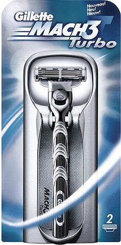 Станок Gillette Mach3 Turbo для бритья