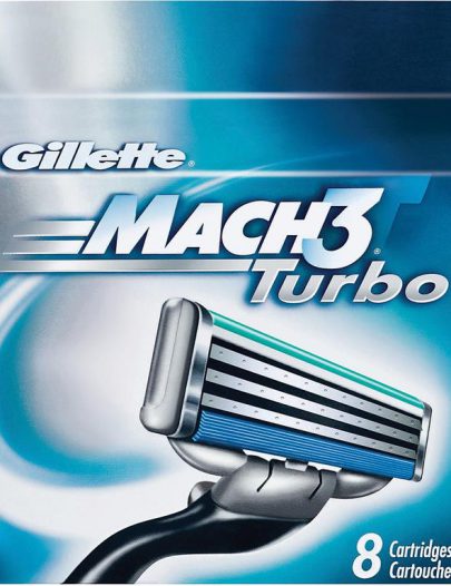 Кассеты Gillette Mach3 Turbo для бритвенного станка