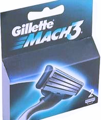 Кассеты Gillette Mach3 для бритвенного станка