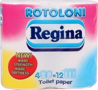 Туалетная бумага Regina Rotoloni 2 слоя