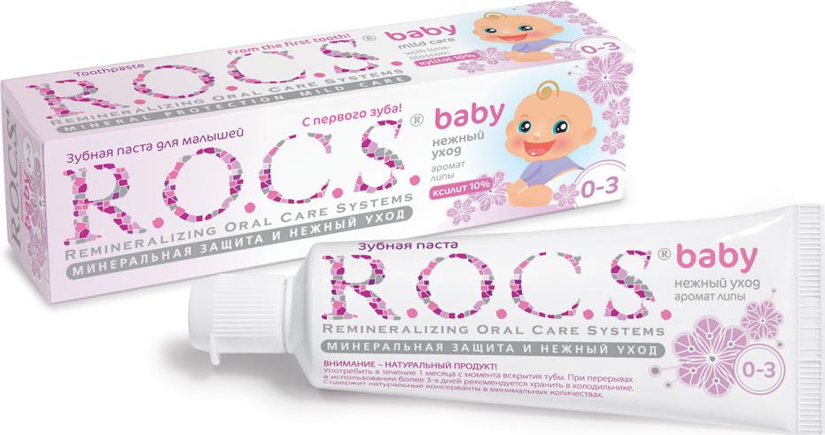 Зубная паста R.O.C.S. Baby для малышей