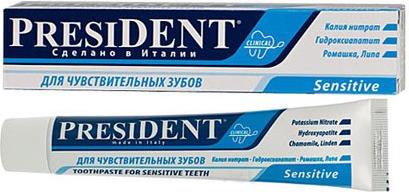 Зубная паста PresiDENT Sensitive