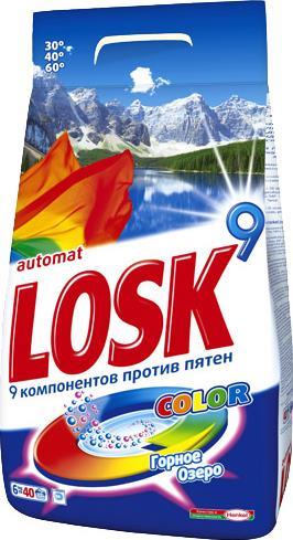 Стиральный порошок Losk 9 Color Горное Озеро автомат