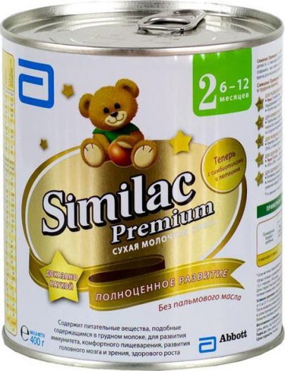 Смесь Similaс Premium 2 сухая 6-12 месяцев