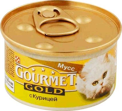 Корм для кошек Gourmet Gold Мусс курица
