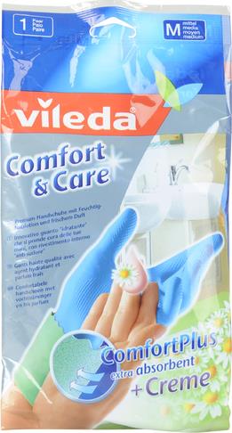 Перчатки Vileda для чувствительной кожи M