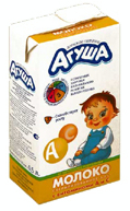 Молоко Агуша витаминизированное 2