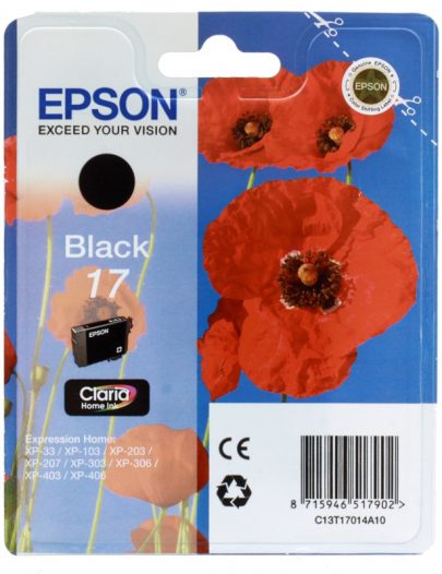 Картридж Epson Original T17014A10 черный