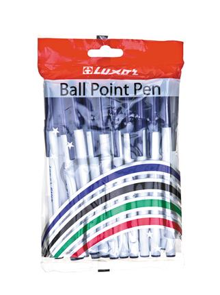 Ручка шариковая Luxor Stick 20 шт
