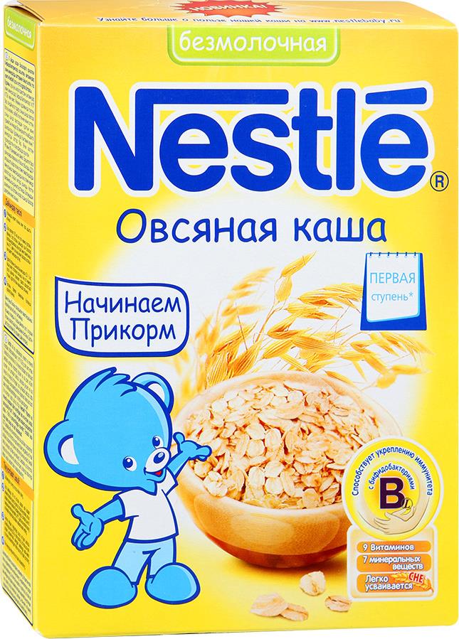 Каша Nestle овсяная безмолочная 1 ступень