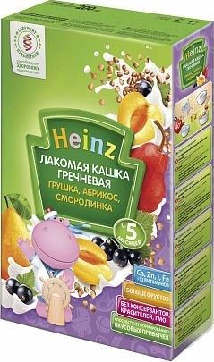 Каша Heinz гречневая с фруктами с 5 месяцев