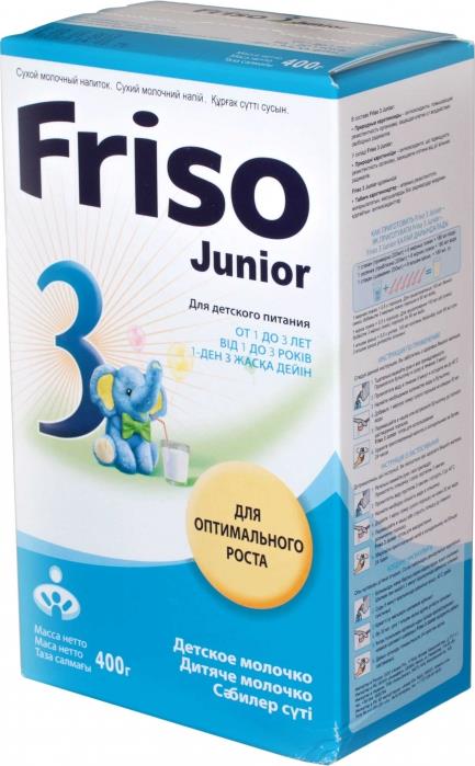 Смесь Friso 3 Junior молочная для детей 1-3 года