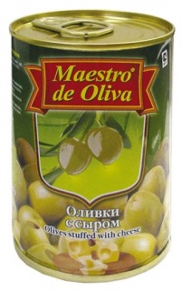 Оливки Maestro de Oliva с сыром