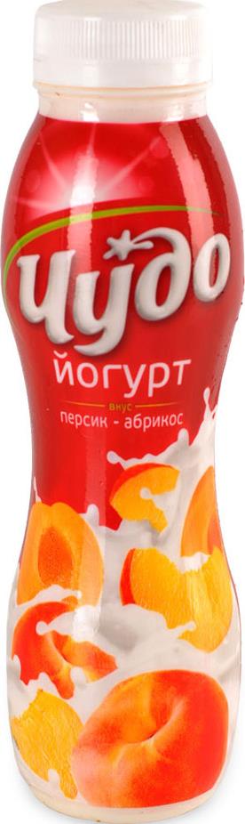 Питьевой йогурт Чудо Персик-абрикос