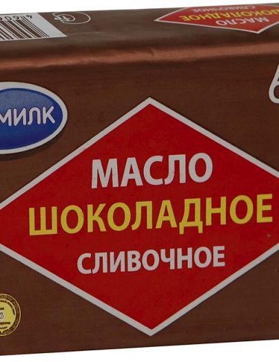 Масло Экомилк Шоколадное сливочное 62%
