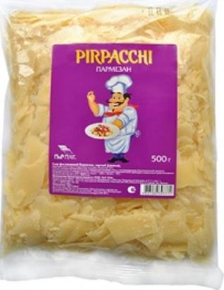 Сыр Pirpacchi Пармезан хлопья 38%