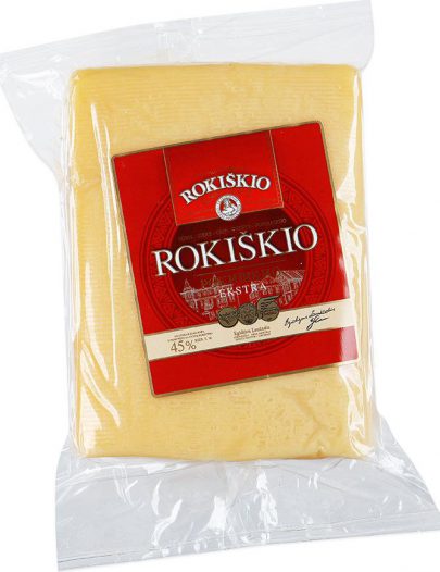 Сыр Rokiskio полутвердый 45%