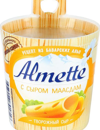 Сыр Almette творожный с сыром Мааздам 60%