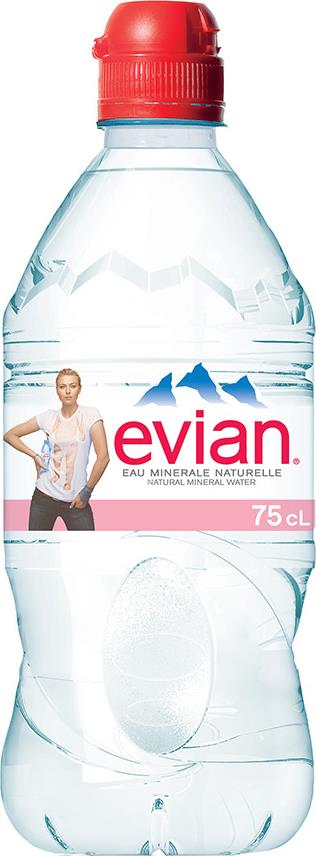Вода Evian Спорт минеральная