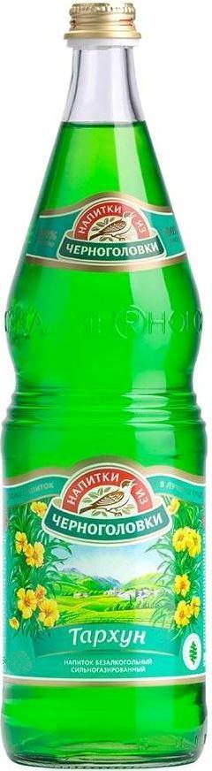 Лимонад Напитки из Черноголовки Тархун в стекле