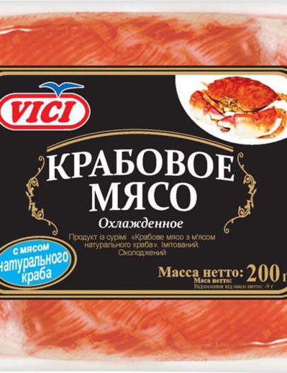Крабовое мясо Vici