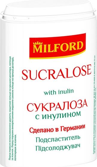 Сукралоза Милфорд с инулином 370 таблеток