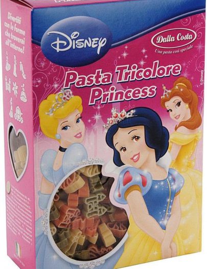 Макаронные изделия Dalla Costa Disney Принцесса трехцветные