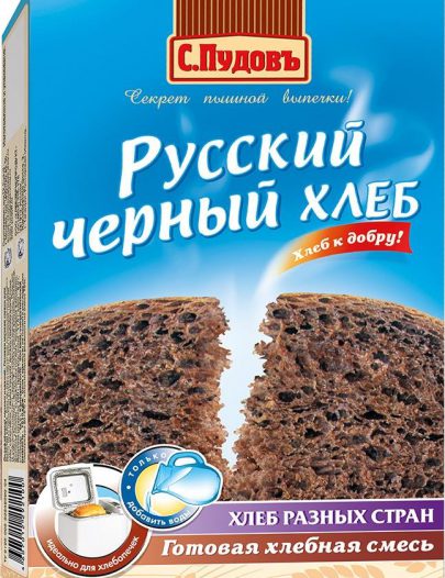 Смесь С.Пудовъ Хлебная Русский черный хлеб