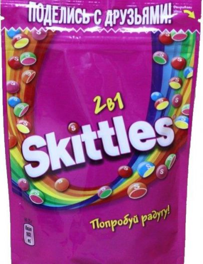 Драже Skittles 2-в-1