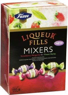 Конфеты Fazer Liqueur Fills Mixers Ликер