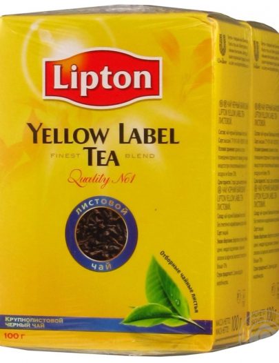Чай Lipton Yellow Label Tea