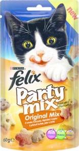 Лакомство для кошек Felix Party mix оригинал