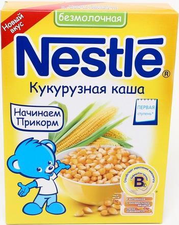 Кукурузная каша без молока Nestle