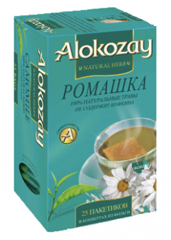 Чай в пакетиках Alokozay с ромашкой