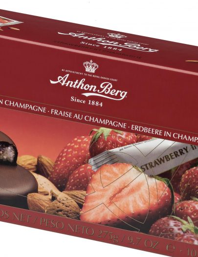 Конфеты Anthon Berg шоколадные Клубника в шампанском