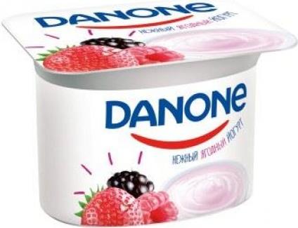 Йогурт Danone Лесные Ягоды 2