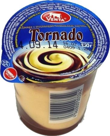Десерт Venta Tornado Шоколадно-ванильный