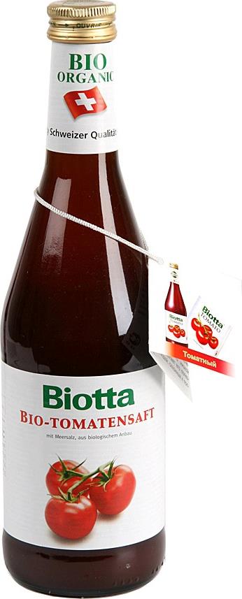 Сок Biotta томатный с морской солью