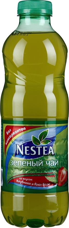 Холодный чай Nestea Vitao зеленый с клубникой
