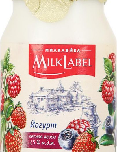 Йогурт MilkLabel лесная ягода