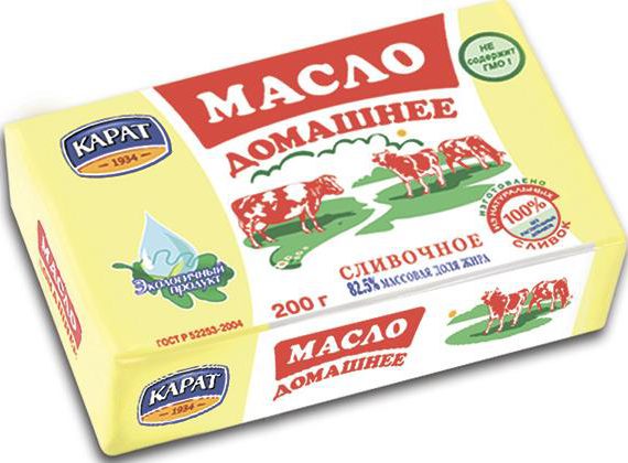 Масло Карат Домашнее 82