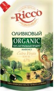 Майонез Mr.Ricco Organic оливковый