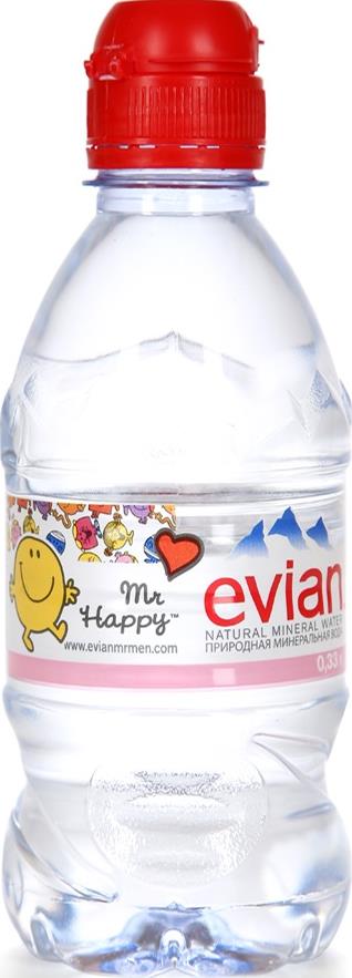 Вода Evian Funny пэт