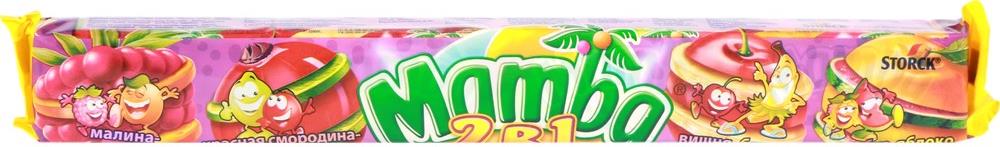 Жевательные конфеты Mamba 2-в-1