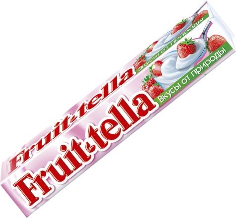Жевательные конфеты Fruittella клубника+йогурт