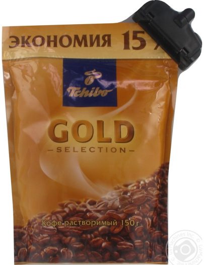 Кофе Tchibo Gold Selection расстворимый