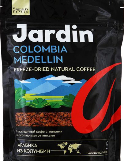 Кофе Jardin Colombia в мягкой упаковке