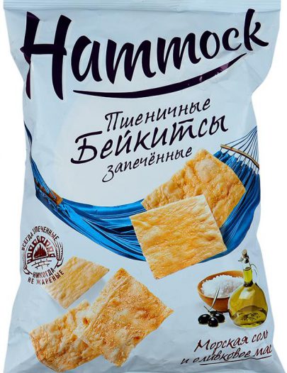 Бейкитсы Hammock морская соль и оливковое масло пшеничные запеченные