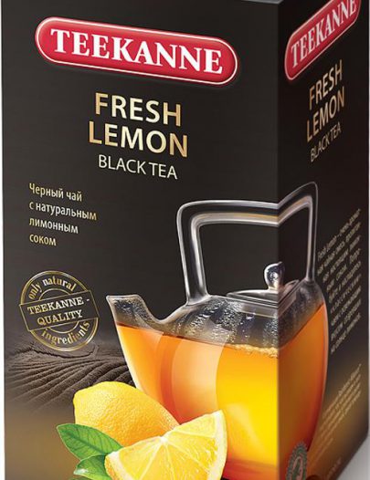 Чай Teekanne Fresh lemon черный